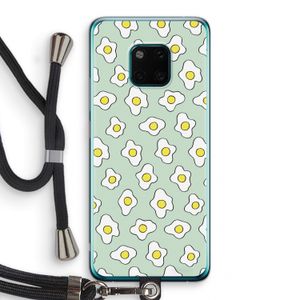 Spiegeleitjes: Huawei Mate 20 Pro Transparant Hoesje met koord