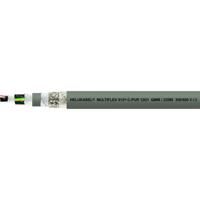 Helukabel 22627 Geleiderkettingkabel M-FLEX 512-C 5 G 6 mm² Grijs 100 m - thumbnail