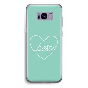 Best heart pastel: Samsung Galaxy S8 Plus Transparant Hoesje