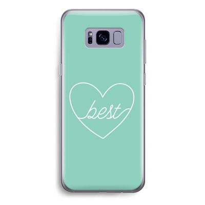 Best heart pastel: Samsung Galaxy S8 Plus Transparant Hoesje
