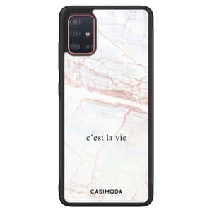 Samsung Galaxy A71 hoesje - C'est la vie