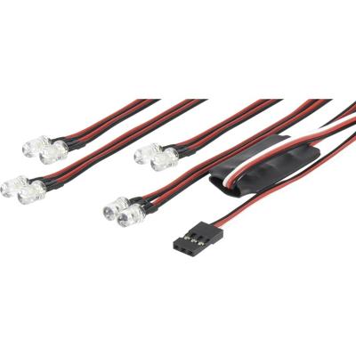 Carson Modellsport Verlichtingsset Rood, Wit 4.4 - 6 V 500906240