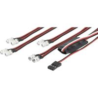 Carson Modellsport Verlichtingsset Rood, Wit 4.4 - 6 V 500906240