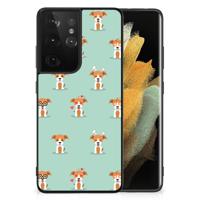 Samsung Galaxy S21 Ultra Dierenprint Telefoonhoesje Pups