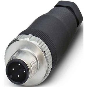 Phoenix Contact 1542952 Sensor/actuator connector, niet geassembleerd M12 Aantal polen (sensoren): 4 Stekker, recht 1 stuk(s)