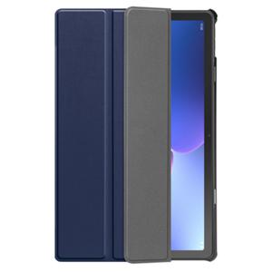 Just in Case Smart Tri-Fold Lenovo Tab M10 Plus (3e generatie) Book Case Blauw