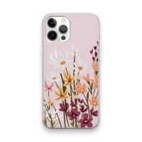 Painted wildflowers: iPhone 12 Pro Max Transparant Hoesje