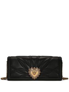 Dolce & Gabbana sac porté épaule Devotion matelassé - Noir