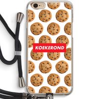 Koekerond: iPhone 6 / 6S Transparant Hoesje met koord