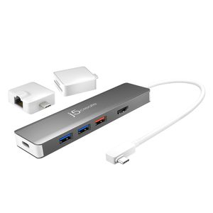 j5create JCD375-N USB-C™ Modulaire Multi-Adapter with 2 Kits