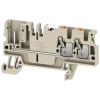 Weidmüller 2675850000 Doorgangsserieklem Push-In-klem, Steekaansluiting Donkerbeige 50 stuk(s)