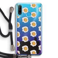 Bacon to my eggs #1: Huawei P30 Lite Transparant Hoesje met koord