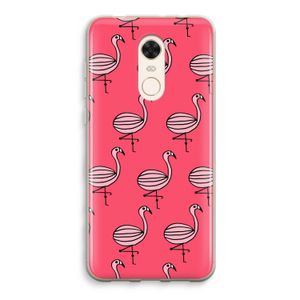 Flamingo: Xiaomi Redmi 5 Transparant Hoesje