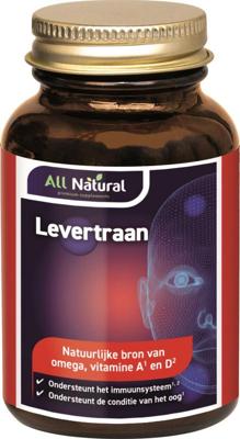 All Natural Levertraan vitamine a & d All Natural Levertraan vitamine a & d