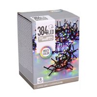 Christmas Decoration clusterlichtjes gekleurd -280 cm -384 leds   -