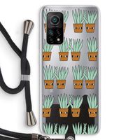 Sansevieria: Xiaomi Mi 10T 5G Transparant Hoesje met koord