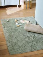 Rechthoekig tapijt SAUVAGE groen