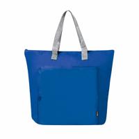 Koeltas Bondi - blauw - lunchpakket of drankjes - 15 liter - 45 x 36 x 9 cm - shopper model Koeltas Bondi - blauw - lunchpakket of drankjes - 15 liter - 45 x 36 x 9 cm - shopper model