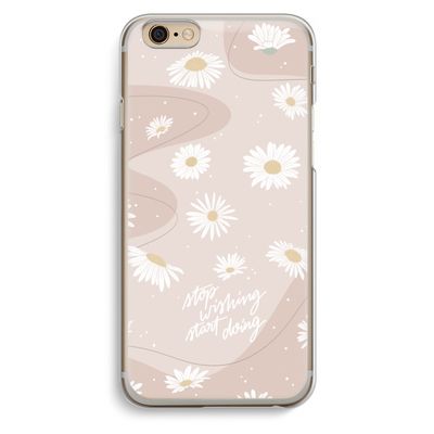 Daydreaming becomes reality: iPhone 6 / 6S Transparant Hoesje