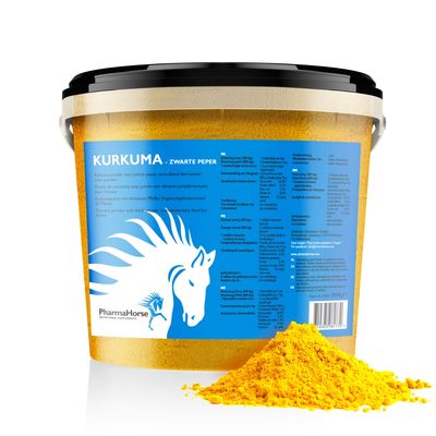 Kurkuma paard 3000 gram