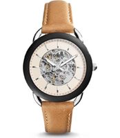 Horlogeband Fossil ME3144 Leder Bruin 16mm - thumbnail