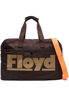 Floyd sac fourre-tout à logo imprimé - Marron