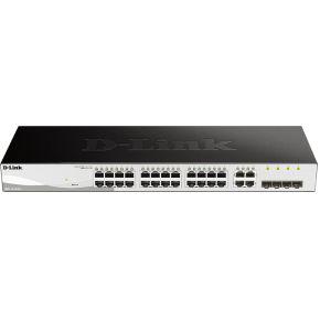 D-Link DGS-1210-24 Managed L2 Gigabit Ethernet (10/100/1000) 1U Zwart