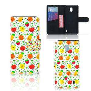 Nokia 1 Plus Book Cover Fruits