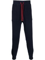 Brunello Cucinelli pantalon de jogging à coupe fuselée - Bleu