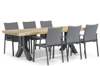 Lifestyle Rome/Woodside 240 cm dining tuinset 7-delig - thumbnail