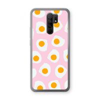 Dancing eggs: Xiaomi Redmi 9 Transparant Hoesje