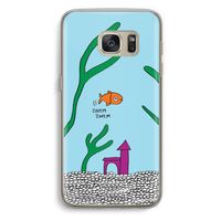 Aquarium: Samsung Galaxy S7 Transparant Hoesje