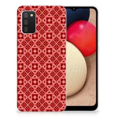 Samsung Galaxy A02s | TPU bumper | Batik Rood