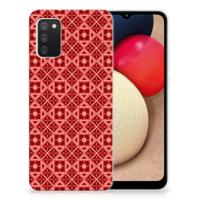 Samsung Galaxy A02s | TPU bumper | Batik Rood