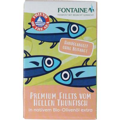 Fontaine Tonijnfilet in olijfolie bio