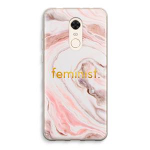 Feminist: Xiaomi Redmi 5 Transparant Hoesje