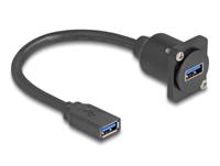 DeLOCK D-Type USB 5 Gbps Cable Type-A female to Type-A female kabel - thumbnail