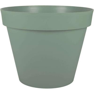 EDA PLASTIQUE - Toscane ronde bloempot - Ø 60 x H47 cm - 76 L - Lauriergroen