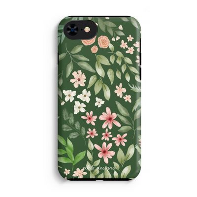 Botanical green sweet flower heaven: iPhone SE 2020 Tough Case