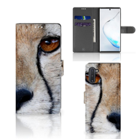 Samsung Galaxy Note 10 | Telefoonhoesje | Met pasjeshouder | Cheetah