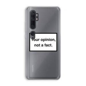 Your opinion: Xiaomi Mi Note 10 Pro Transparant Hoesje