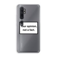 Your opinion: Xiaomi Mi Note 10 Pro Transparant Hoesje Your opinion: Xiaomi Mi Note 10 Pro Transparant Hoesje