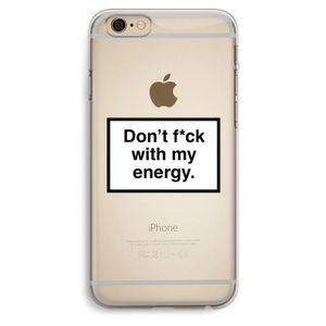 My energy: iPhone 6 Plus / 6S Plus Transparant Hoesje