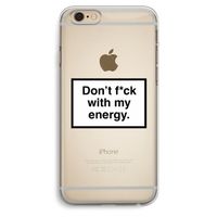 My energy: iPhone 6 Plus / 6S Plus Transparant Hoesje