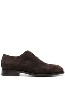 Scarosso chaussures oxford Salvatore en daim - Marron