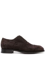 Scarosso chaussures oxford Salvatore en daim - Marron - thumbnail