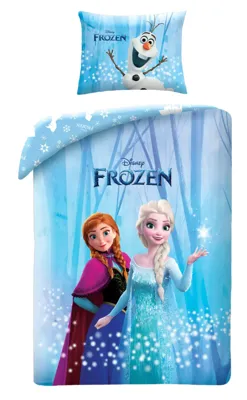 Disney Frozen Dekbedovertrek sisters - 140 x 200 cm - Katoen - 70 x 90 cm Disney Frozen Dekbedovertrek sisters - 140 x 200 cm - Katoen - 70 x 90 cm