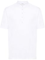 Lardini t-shirt à col montant - Blanc