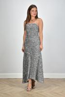 Ganni jurk F9053 silver
