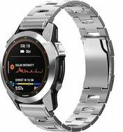 Titanium schakelband - Zilver - Garmin Descent G2